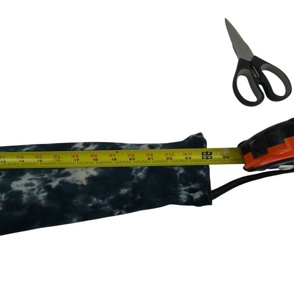 Style & Co Womens Tie-Dye Long Sleeve Top Pink Heart Ribbed Casual  Size S - Picture 8 of 8